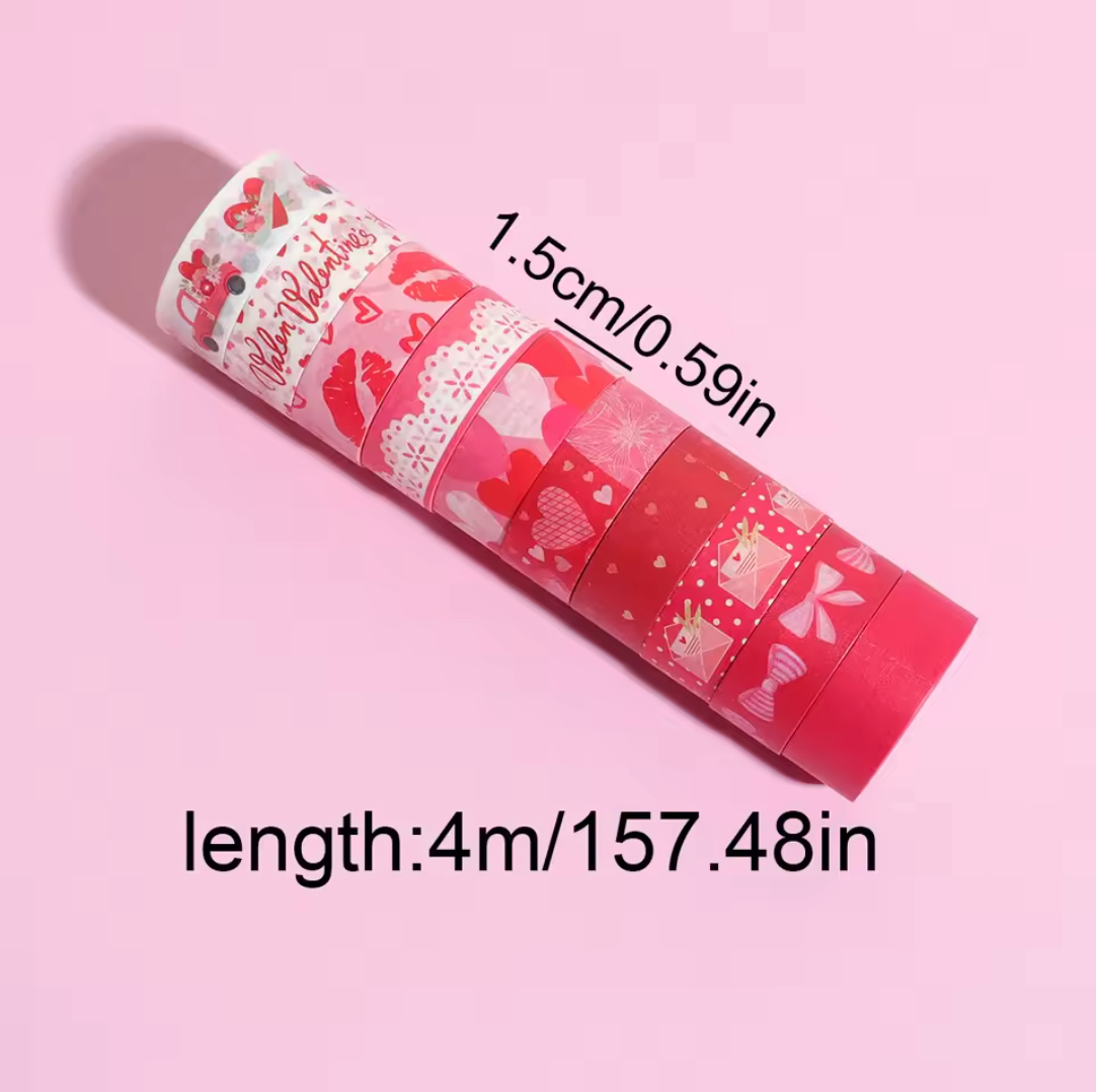 10 Washi Tapes amor