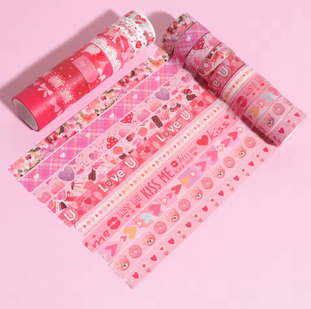 10 Washi Tapes amor