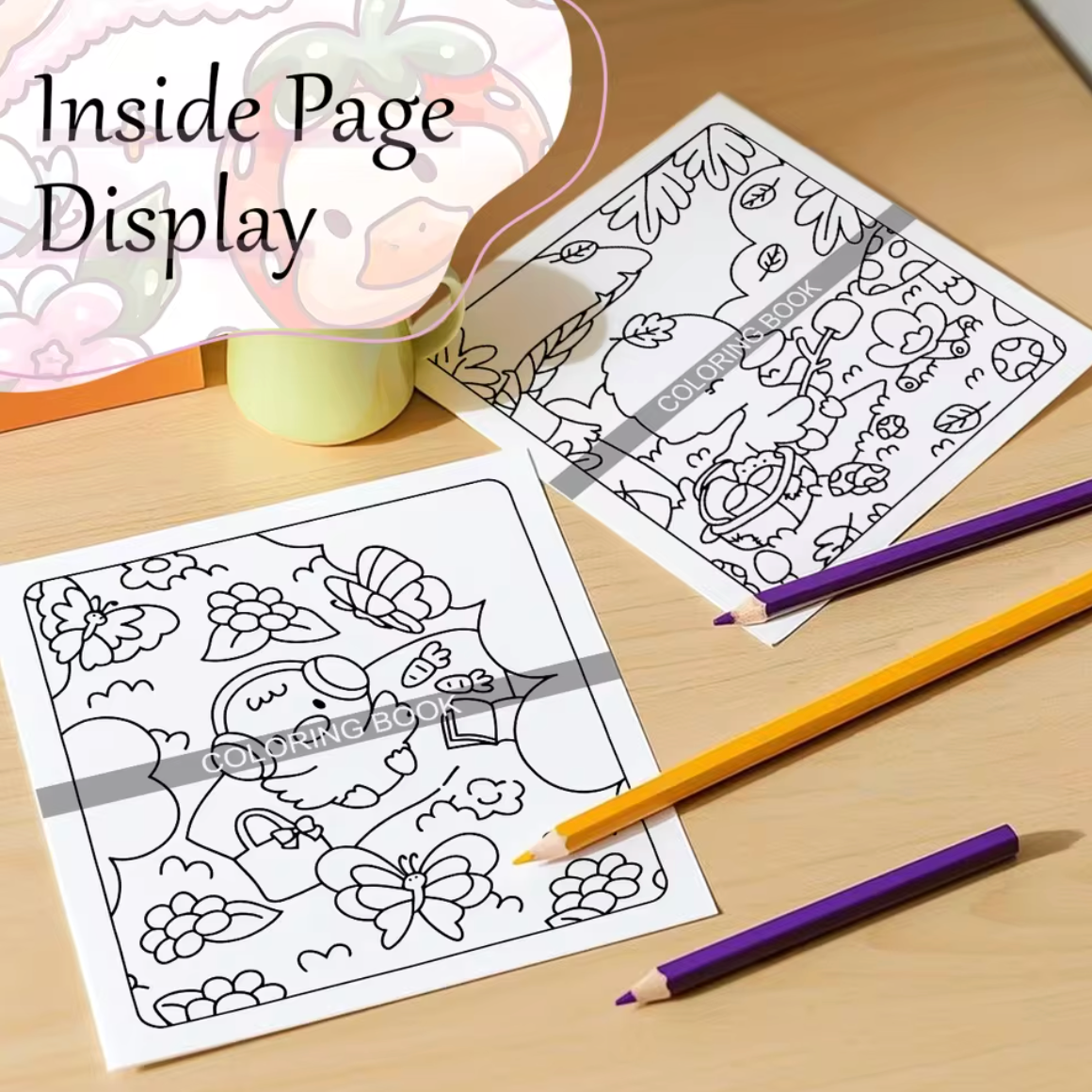 Cuaderno de colorear Quacky Days