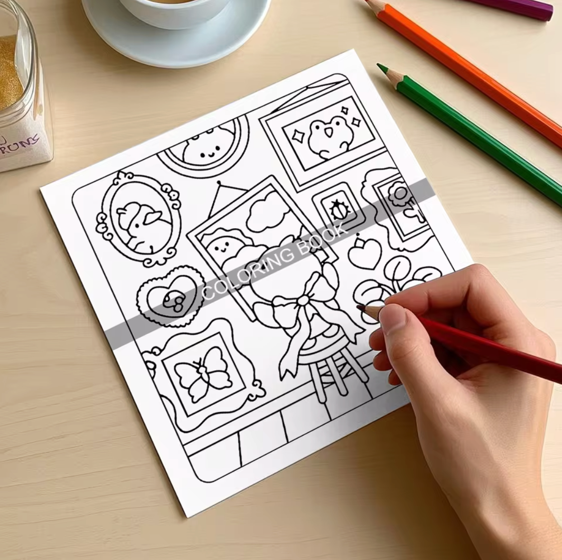 Cuaderno de colorear Quacky Days