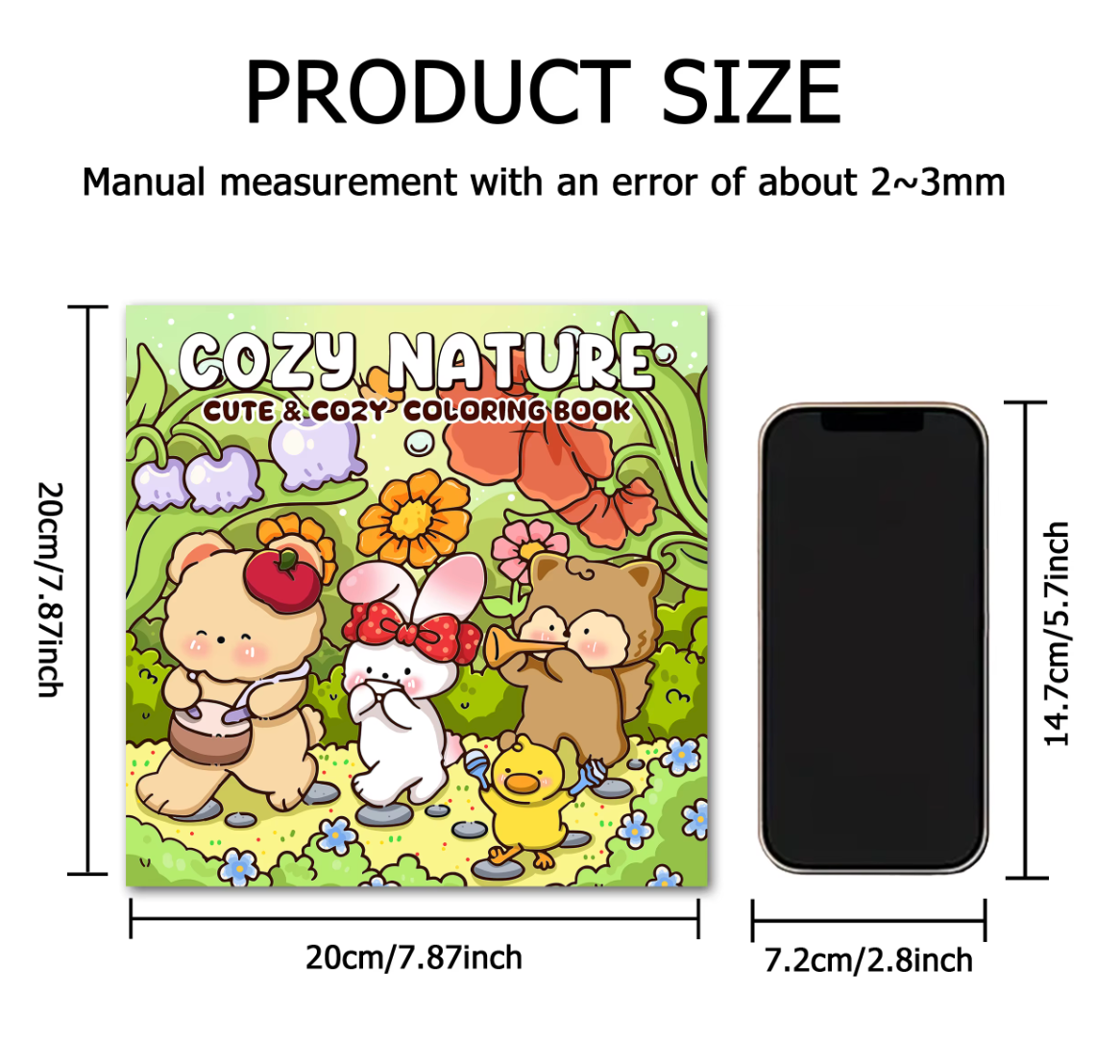 Cuaderno de colorear Cosy Nature