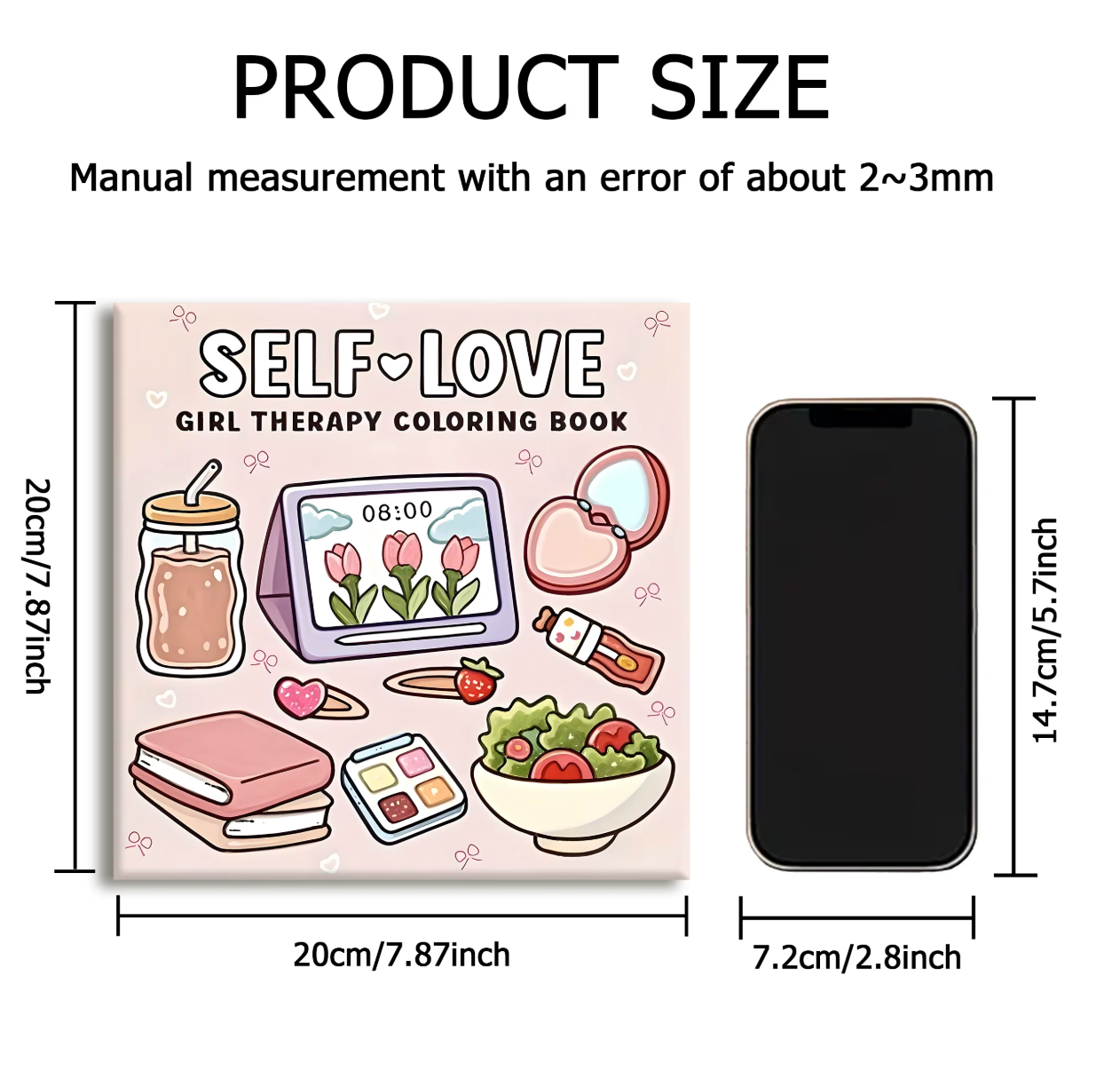 Cuaderno de colorear Self Love