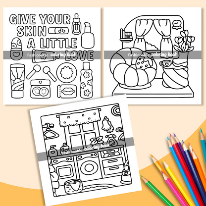 Cuaderno de colorear Self Love