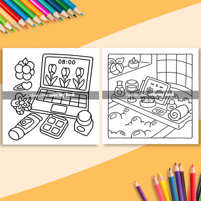 Cuaderno de colorear Self Love