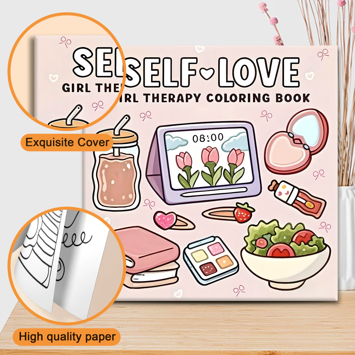 Cuaderno de colorear Self Love