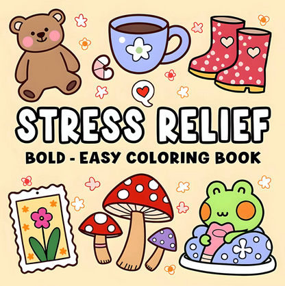 Cuaderno de colorear Stress Relief