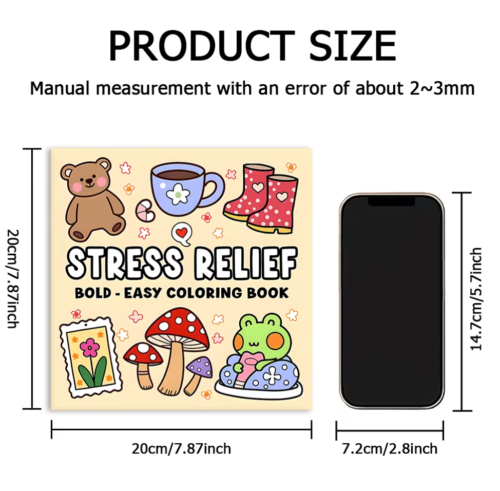 Cuaderno de colorear Stress Relief