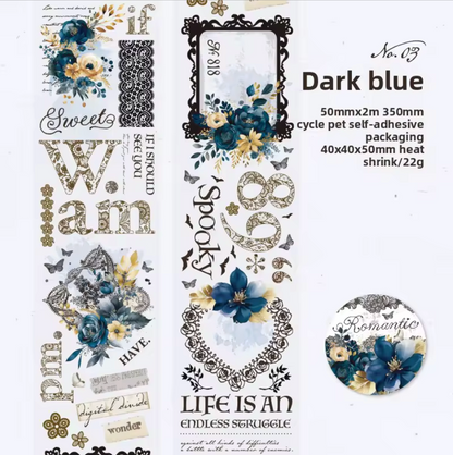 Washi Tape transparente Romantico & Vintage