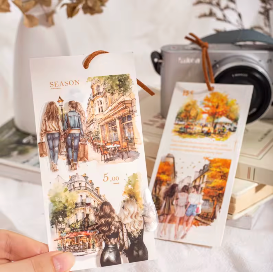 Washi Tape ancho paisajes