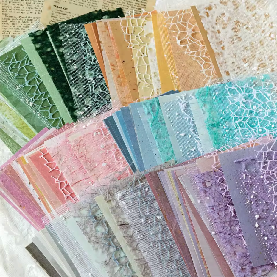 26 Hojas - Varias texturas & botones