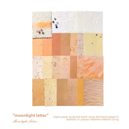 26 Hojas - Varias texturas & botones