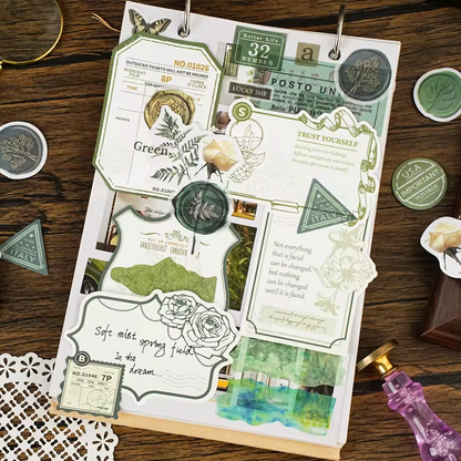 Caja de 30 etiquetas & stickers