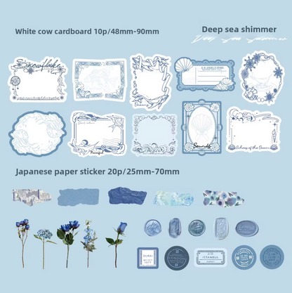 Caja de 30 etiquetas & stickers