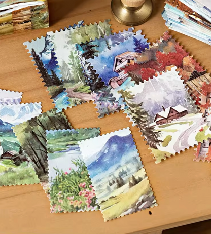 600 Papeles paisajes