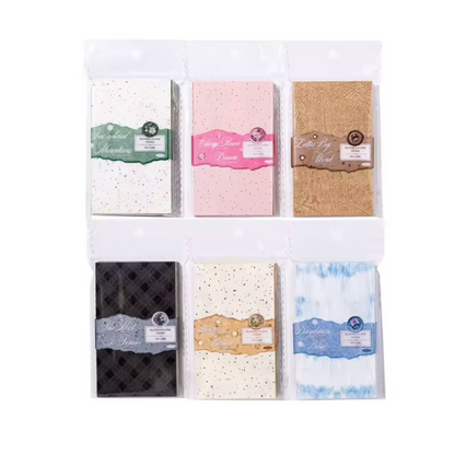 50 Papeles de colores - Varias texturas