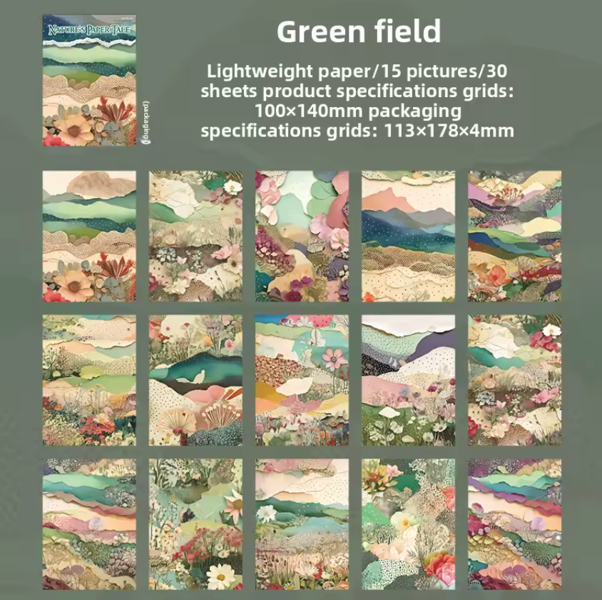 30 Papeles Natural Serie