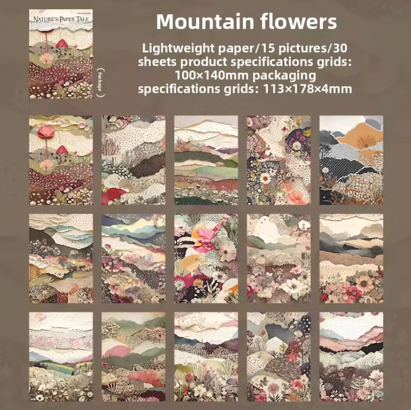 30 Papeles Natural Serie