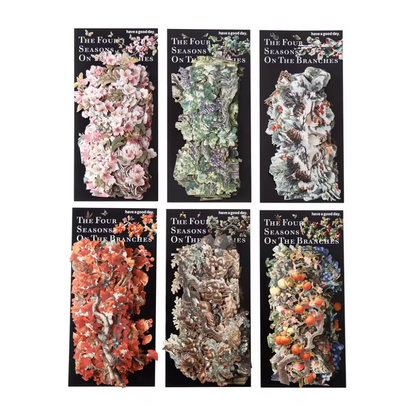 20 Cartulinas Ramas de arboles