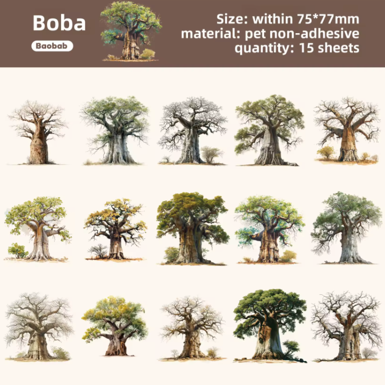 15 Stickers Arboles Estaciones