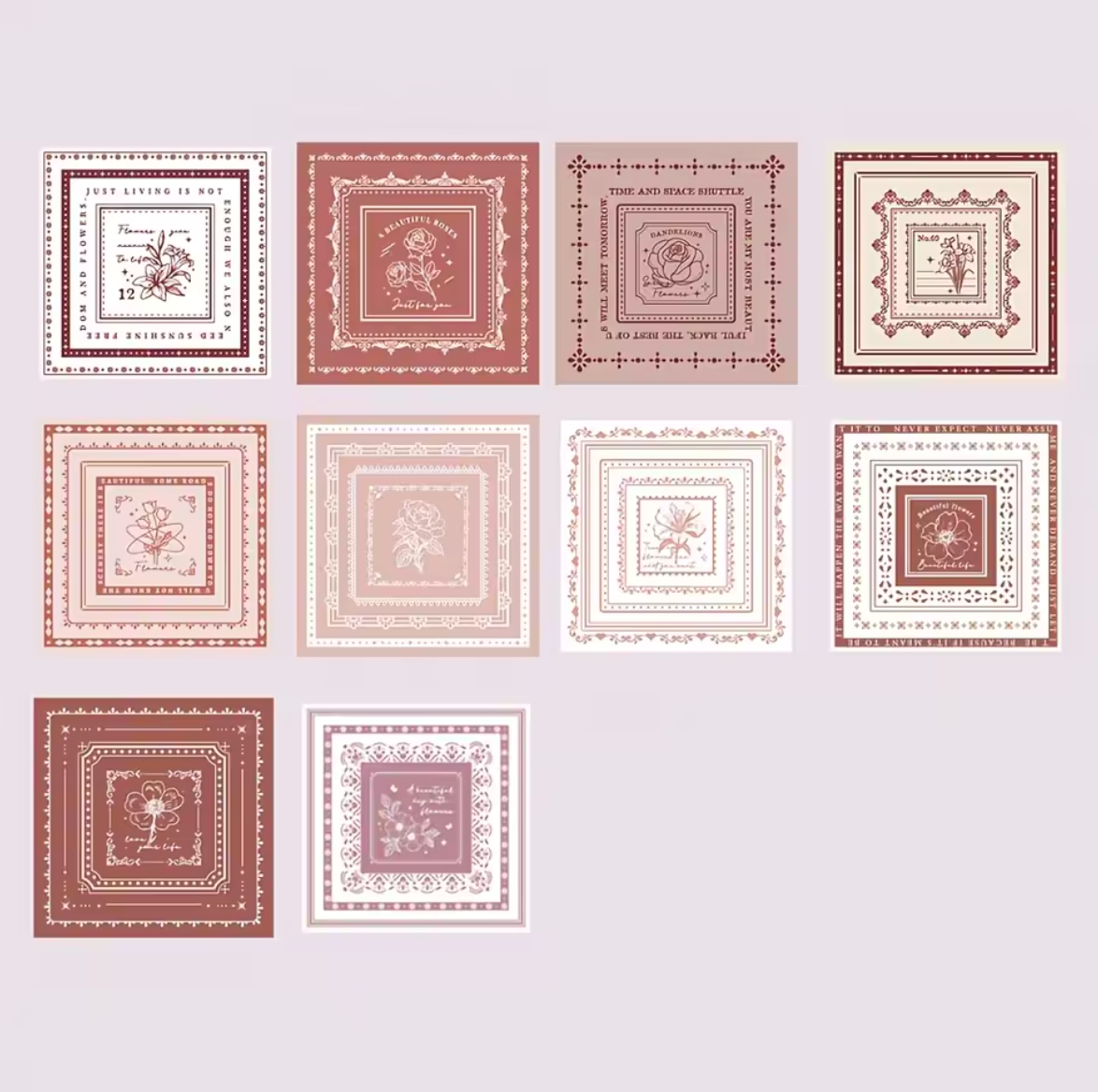 20 Stickers Pre cortados