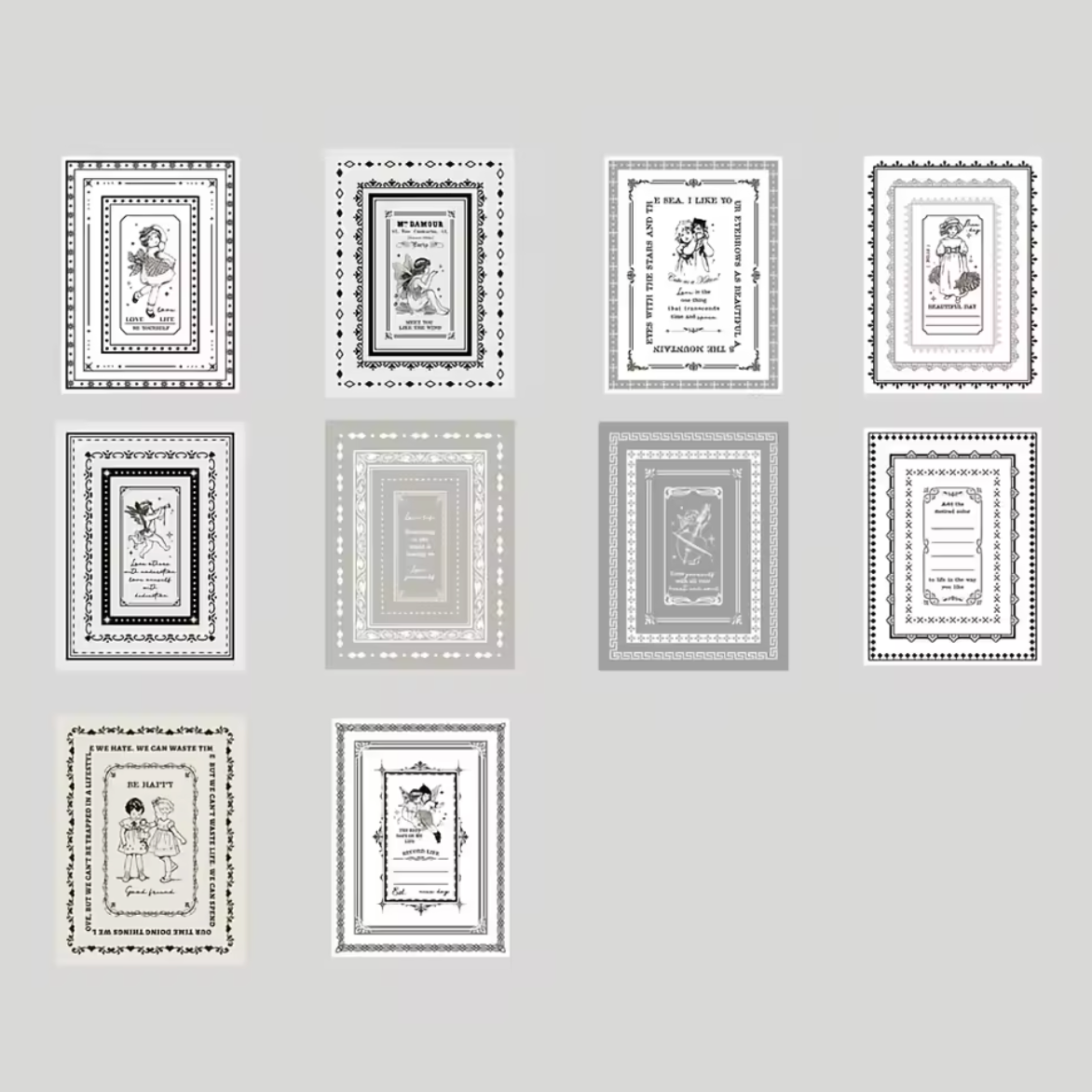 20 Stickers Pre cortados