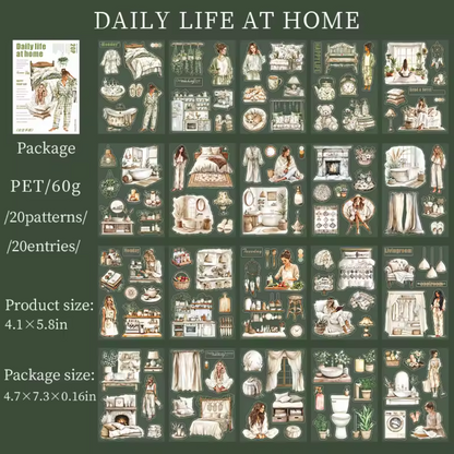 Libro de Stickers - 20 paginas - Life