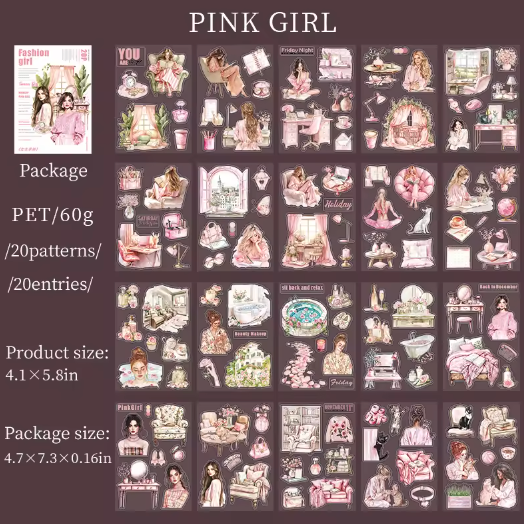 Libro de Stickers - 20 paginas - Life