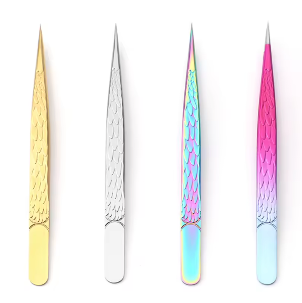 Pinzas metalicas Curvas - Varios colores