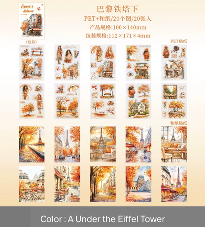 Libro de Stickers Paris