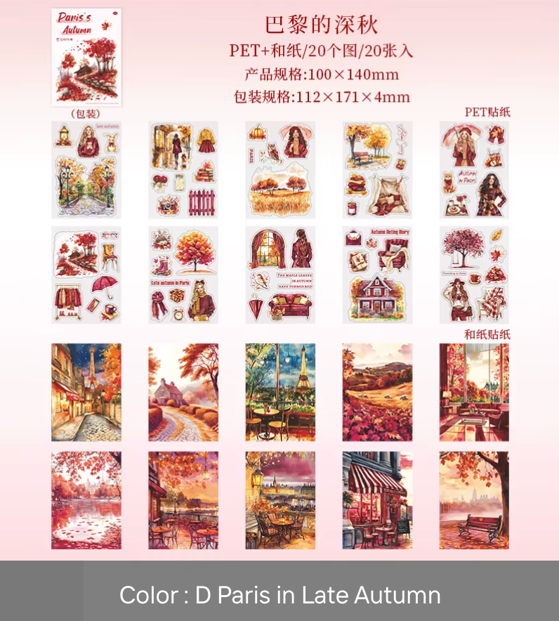 Libro de Stickers Paris