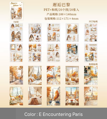 Libro de Stickers Paris