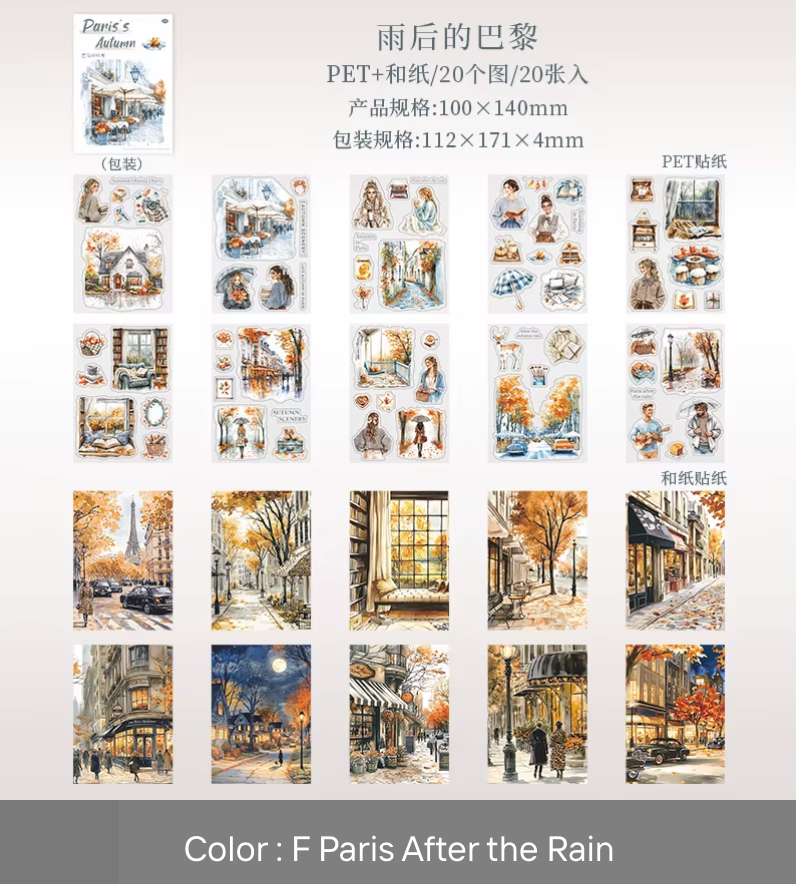Libro de Stickers Paris
