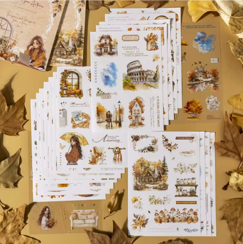 Libro de Stickers Grande Autumn