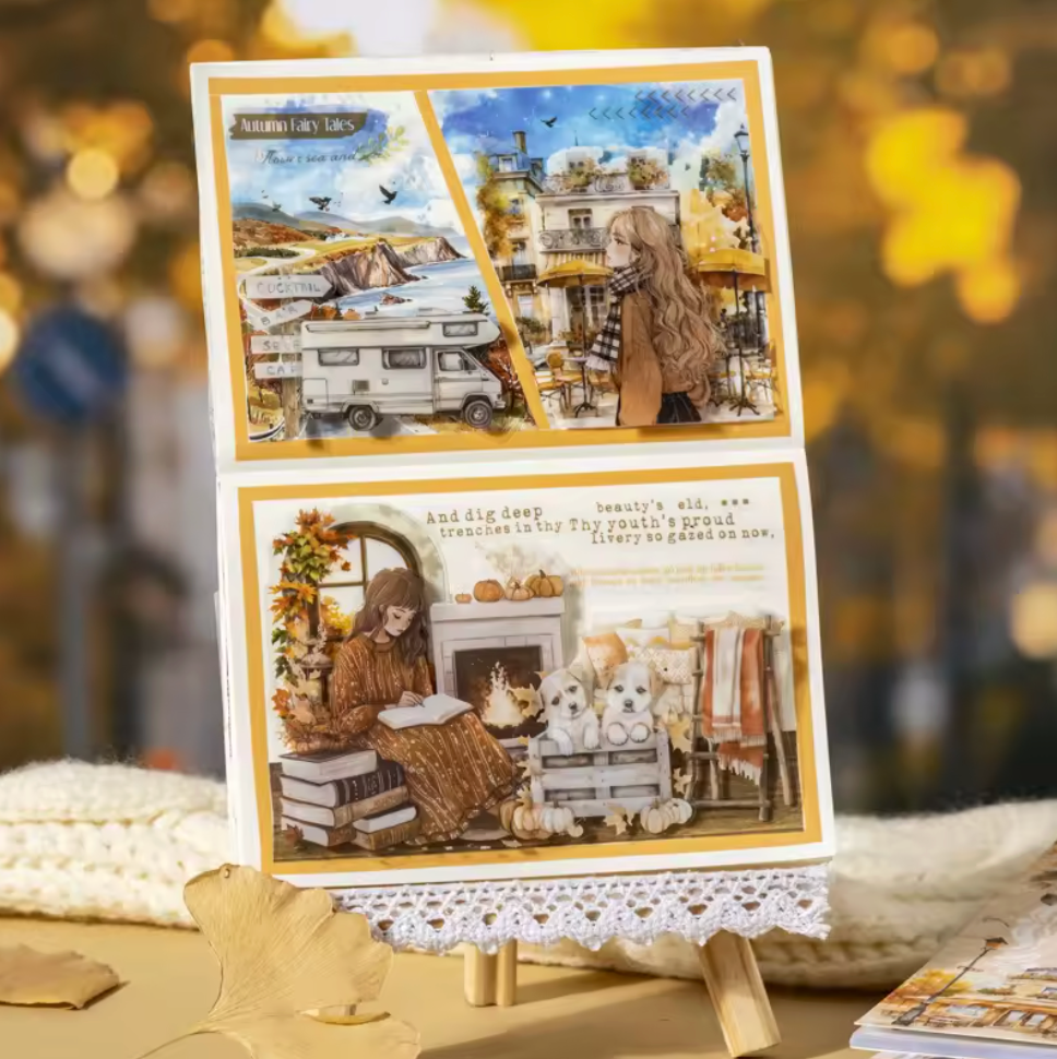 Libro de Stickers Grande Autumn