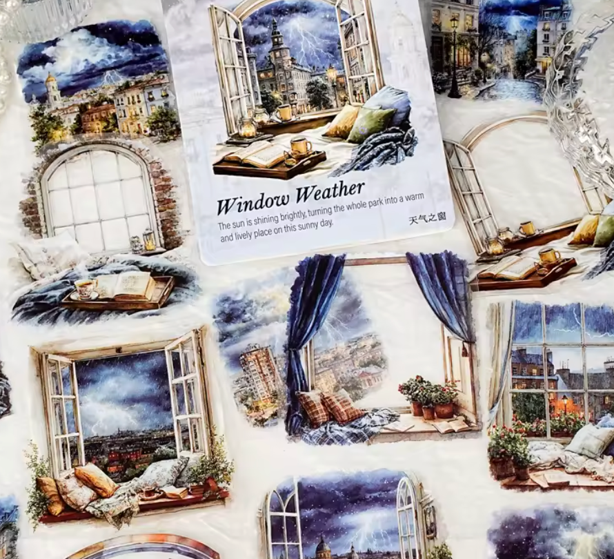 15 Stickers Ventanas hermosas