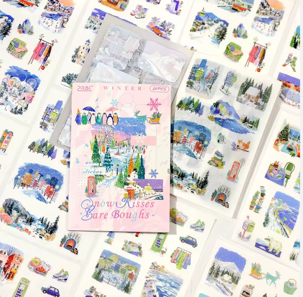 Libro de stickers Pastel