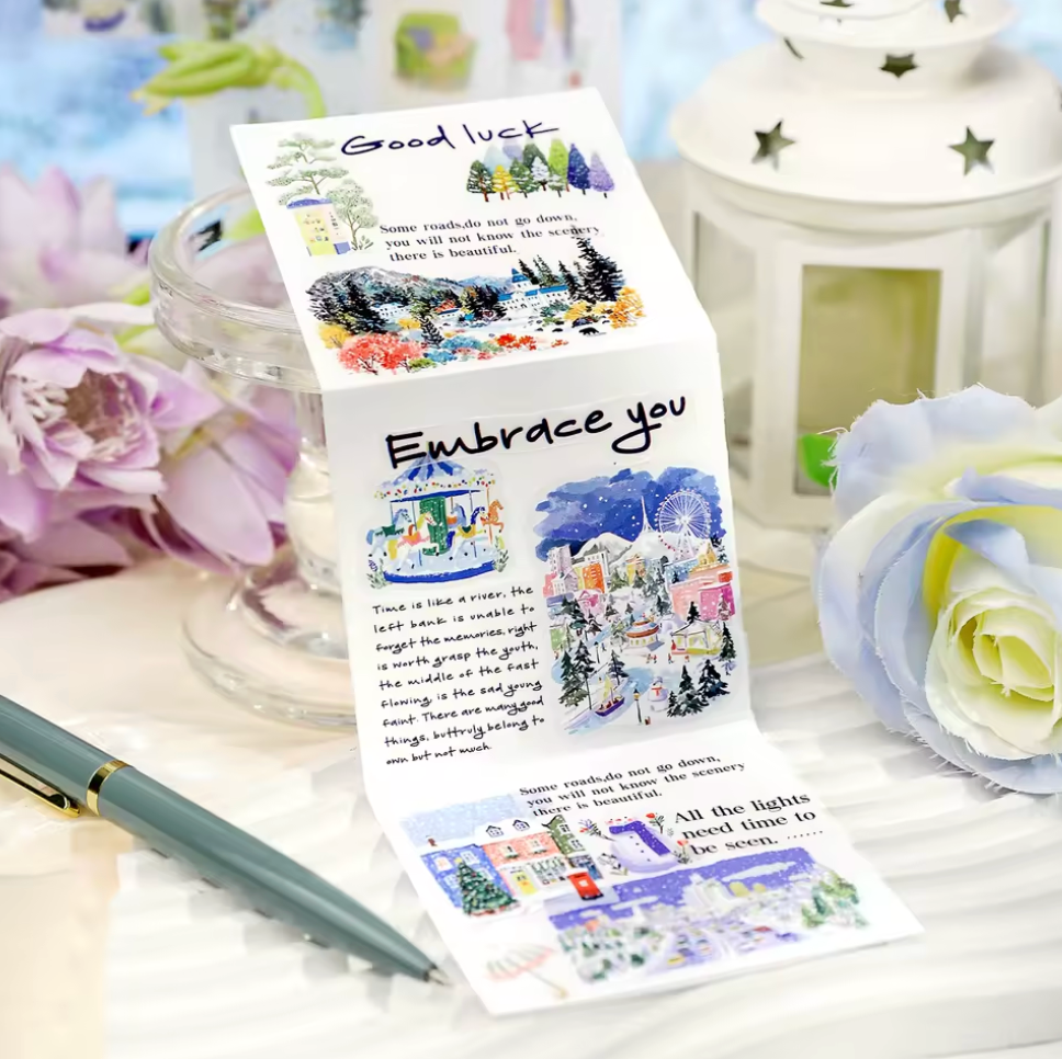 Libro de stickers Pastel