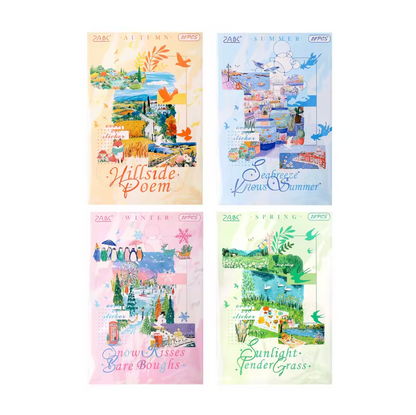 Libro de stickers Pastel