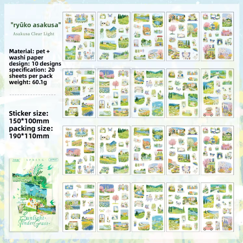 Libro de stickers Pastel