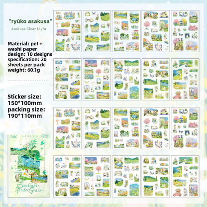 Libro de stickers Pastel