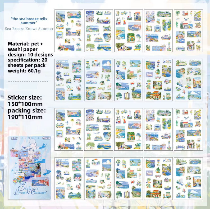 Libro de stickers Pastel