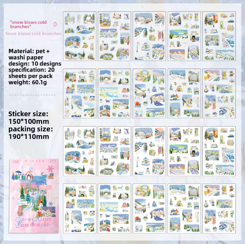 Libro de stickers Pastel