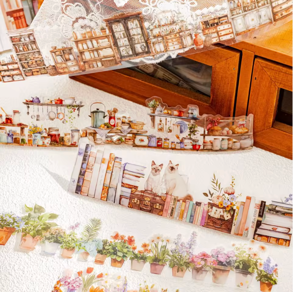 6 Washi Tape Precortados - Vida en casa