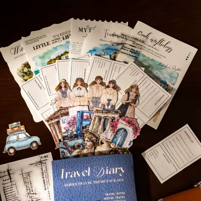 Kit de 44 piezas Travel Diary