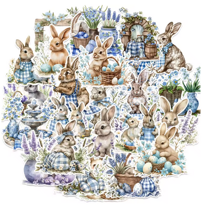 50 Stickers Vinil Pascua - 2 opciones