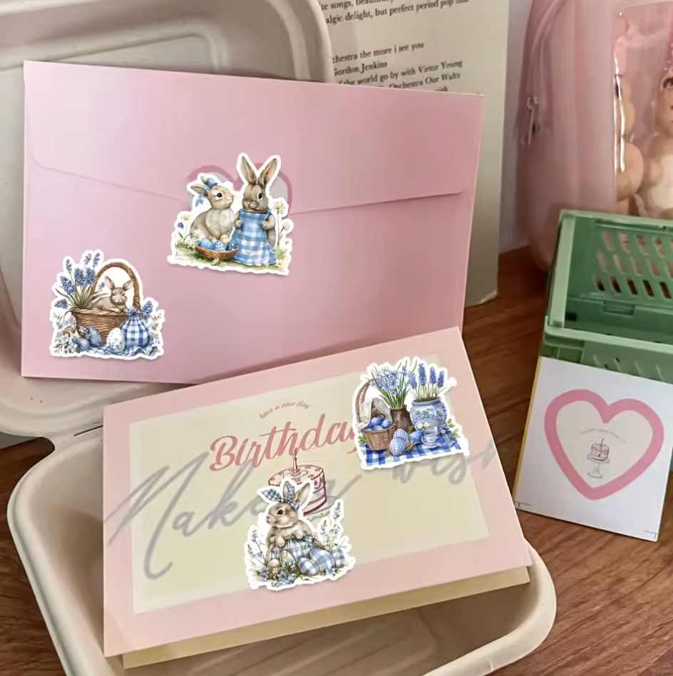 50 Stickers Vinil Pascua - 2 opciones