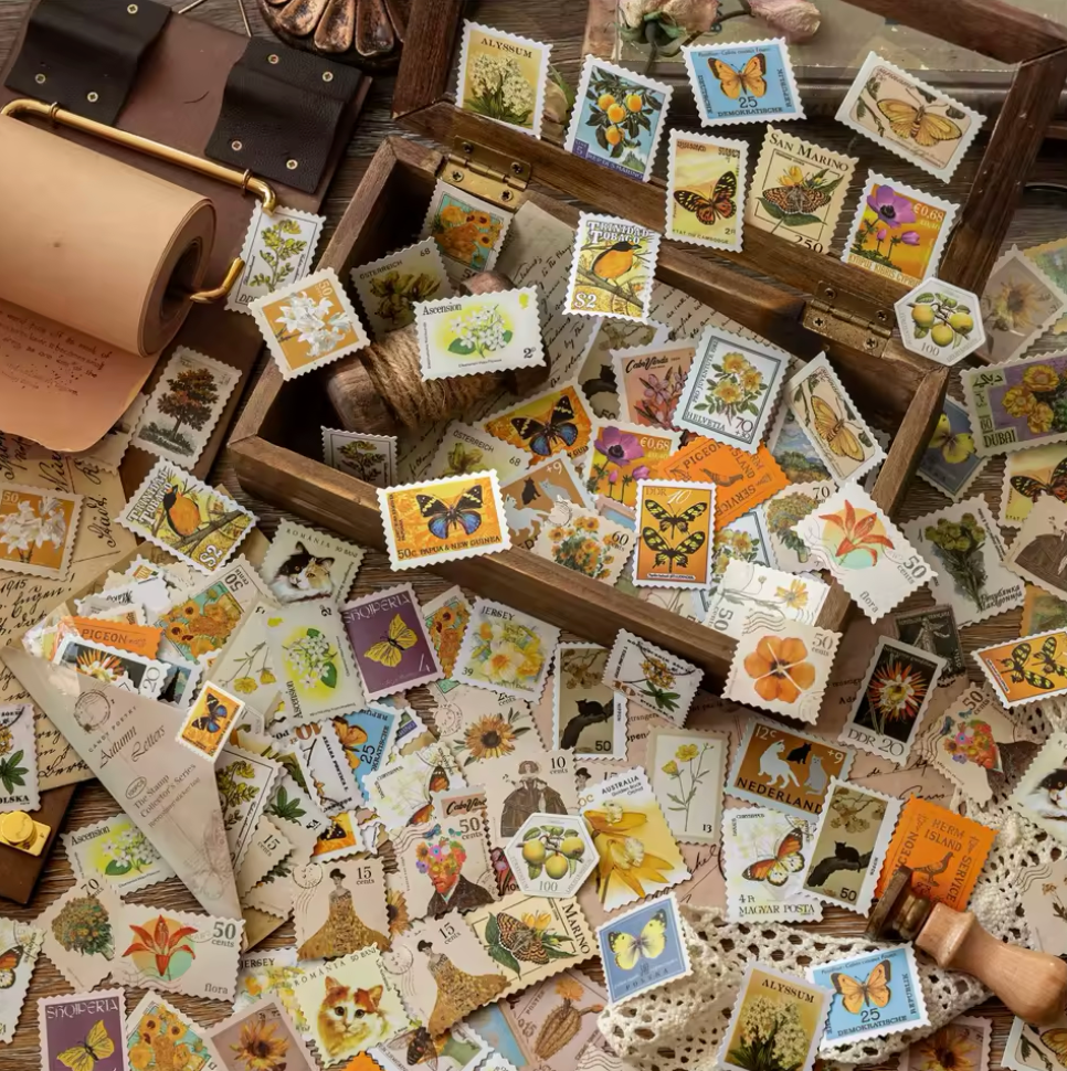 100 Stickers timbres