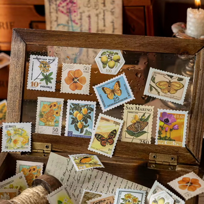 100 Stickers timbres