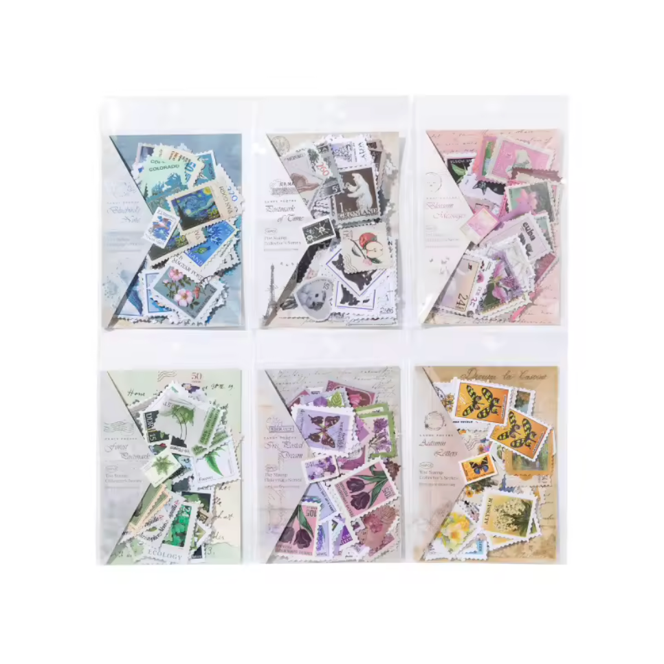 100 Stickers timbres