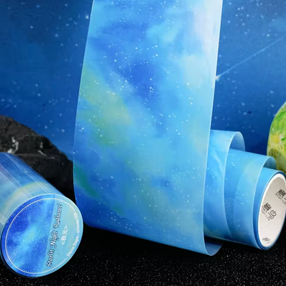 Washi Tape ancho Cielo